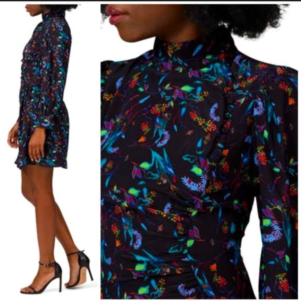 Tanya Taylor Black Clarisse Dress Size 4